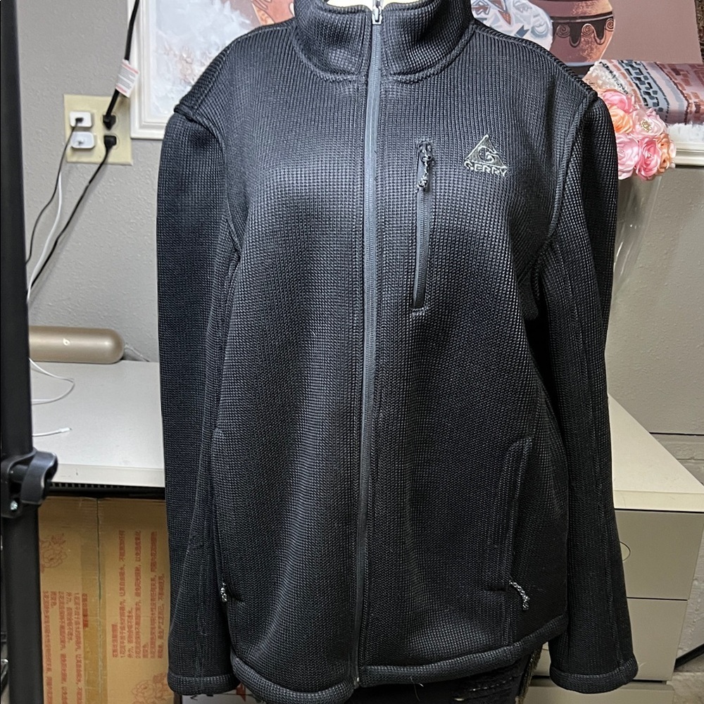 Gerry Weber Women's Textured Black Ski Jacket - Picture 2 of 8
